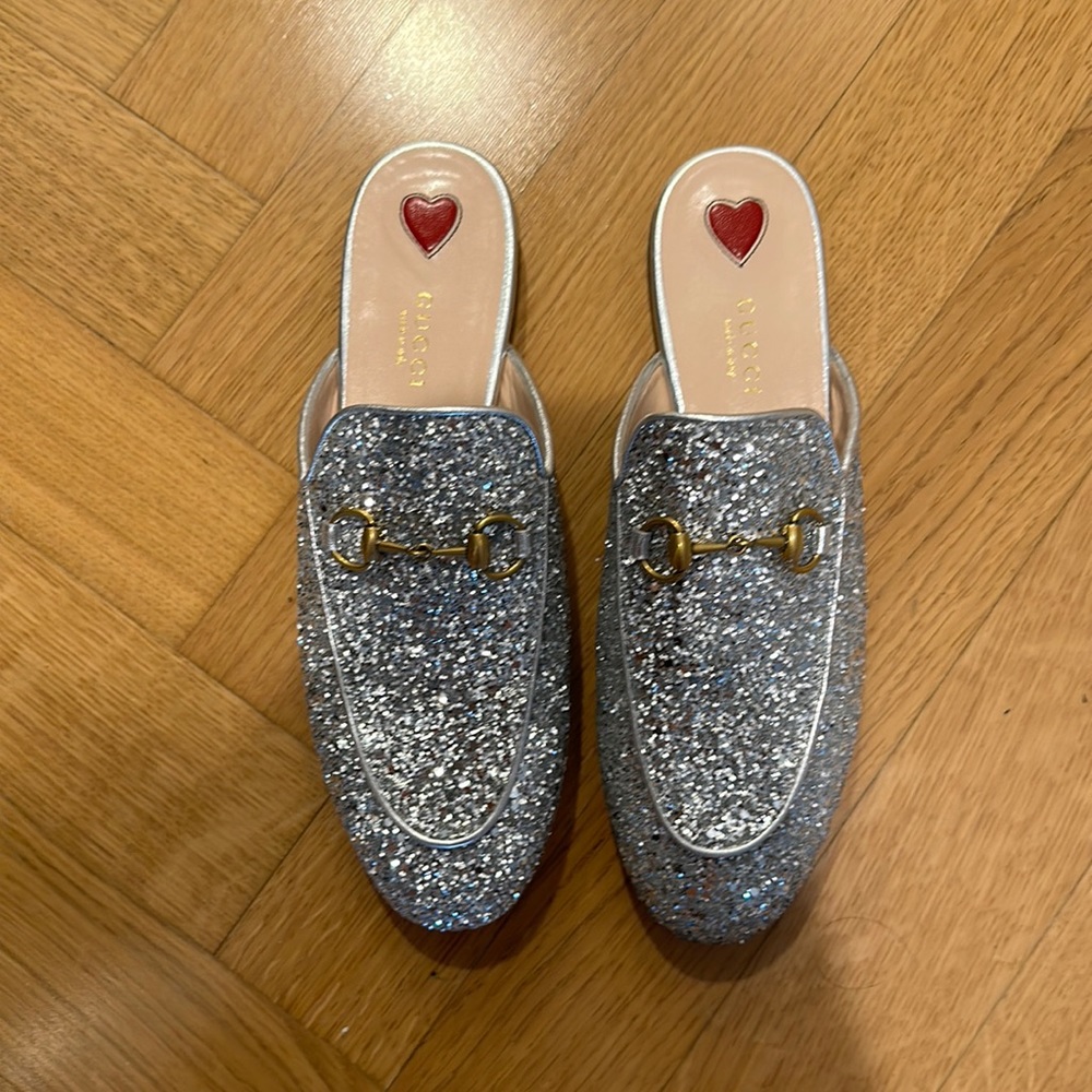 Gucci Princetown slides size 7
